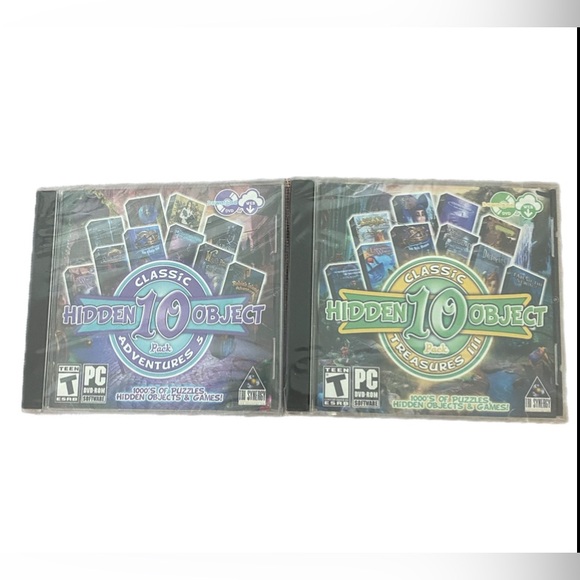 2 Hidden Object 10 Pack Classic Adventure Games - Picture 2 of 6